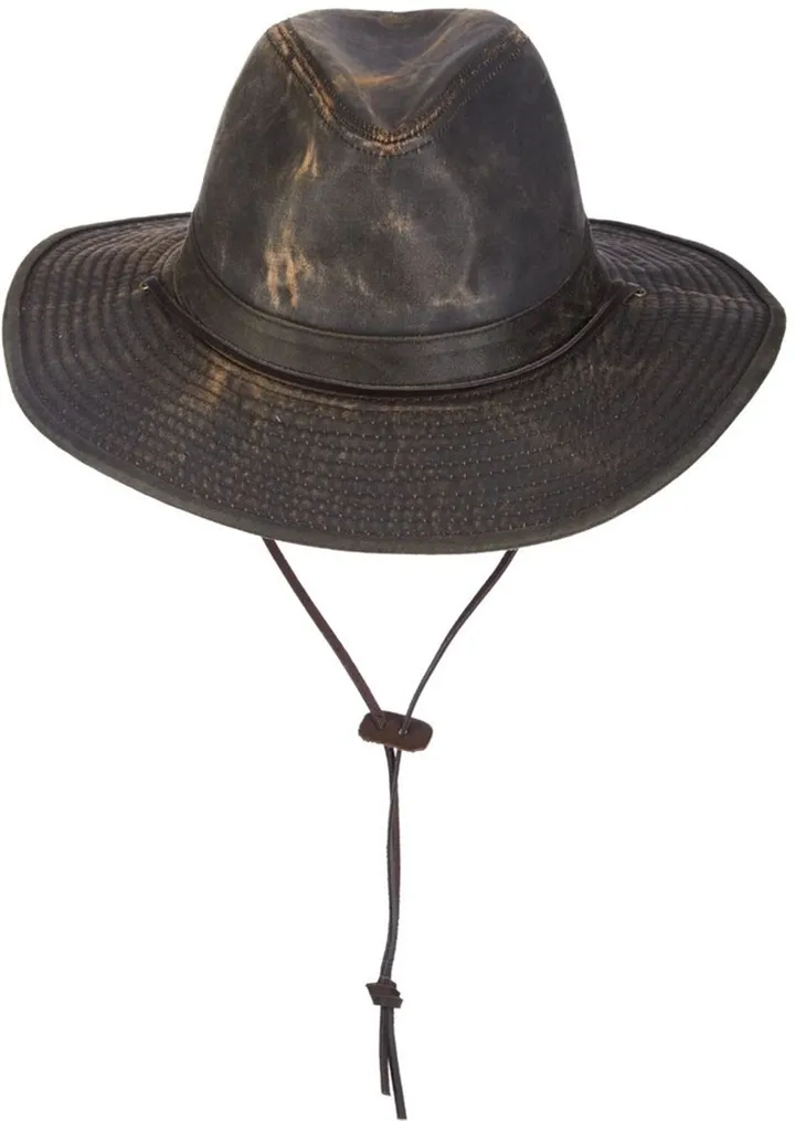 Men's Weathered Big-Brim Safari Hat