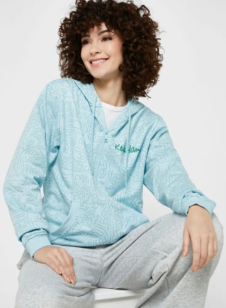Zip Through Lounge Hoodie