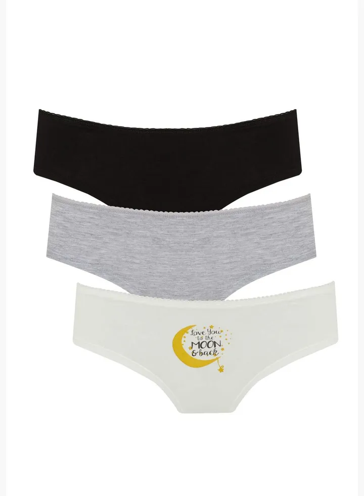3 Pack Woman Package Slip