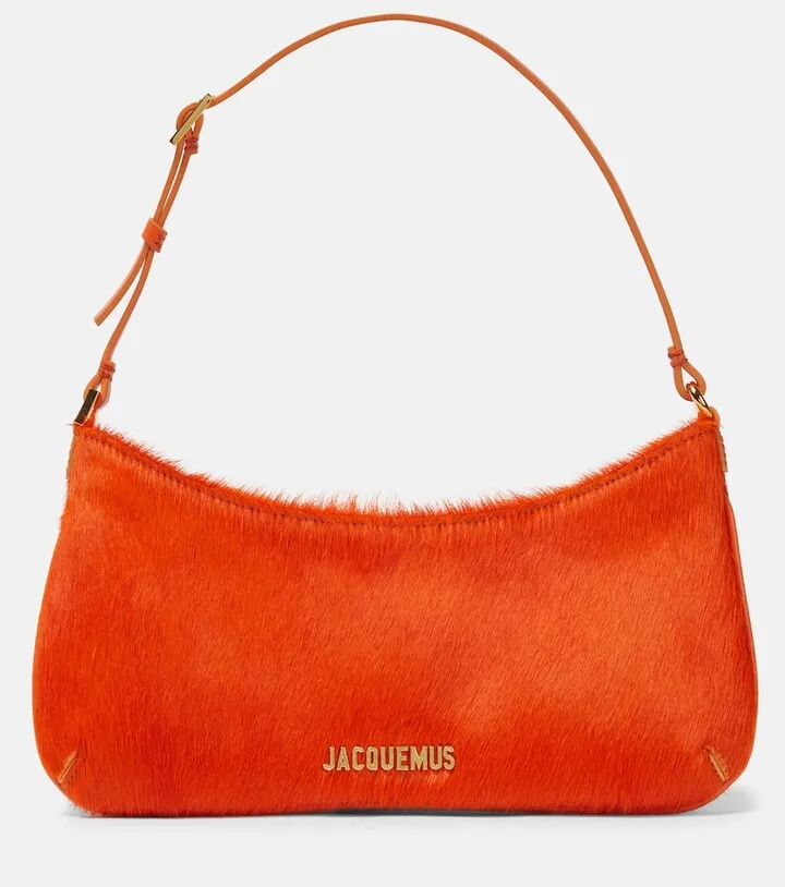 Le Bisou calf hair shoulder bag