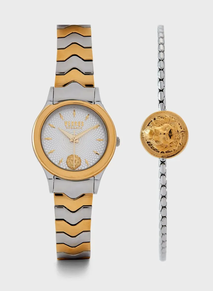 Mt Plsnt Combo Bracelet Watch