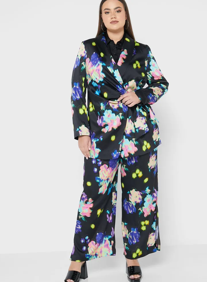 Floral Woven Trousers