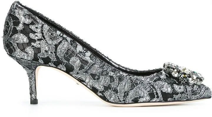 Bellucci Taormina lace pumps
