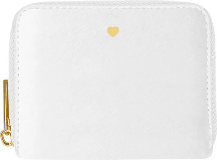 Johnny Loves Rosie - White Carson Vegan Leather Purse