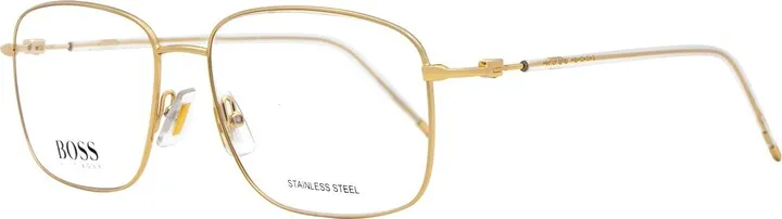 Hugo Boss Rectangular Eyeglasses BOSS1312 J5G Gold 57mm 1312