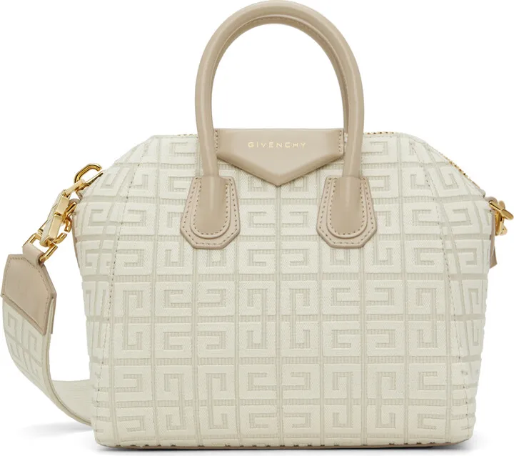 Givenchy Off-White Mini Antigona Bag