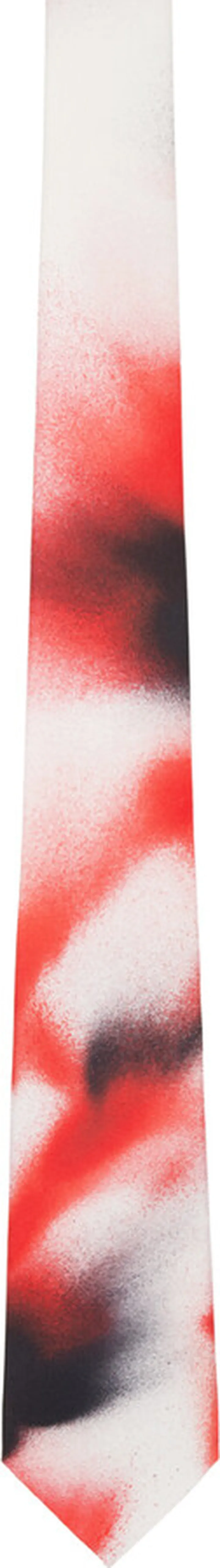 Alexander McQueen Multicolor Sprayed Tie