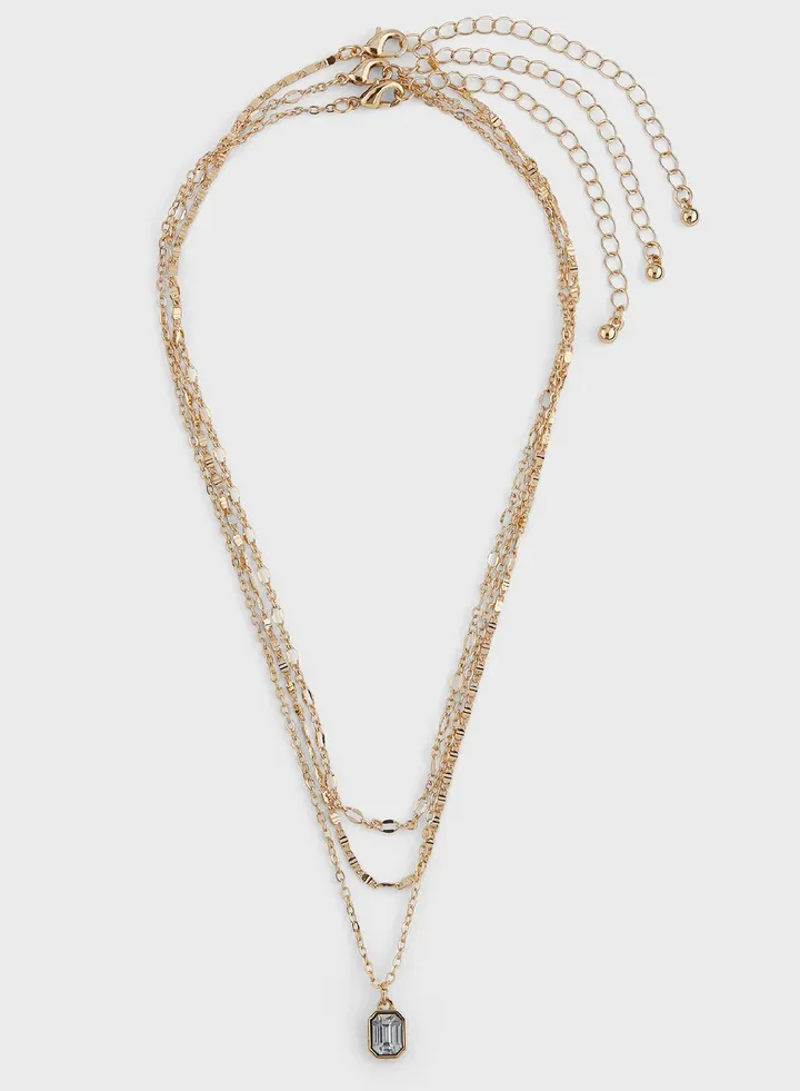 3 Pack Mix Pendant Necklace Set