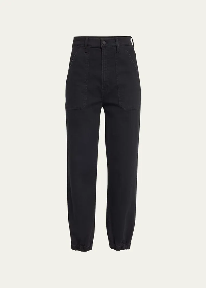 The Wrapper Patch Springy Ankle Jeans