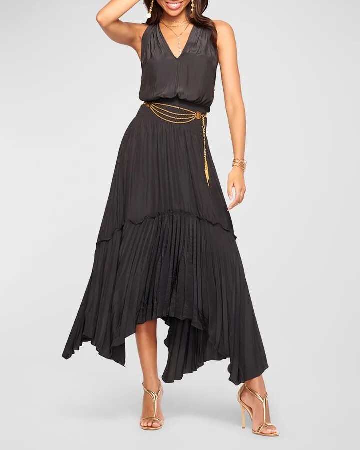 Valentine Pleated Dress