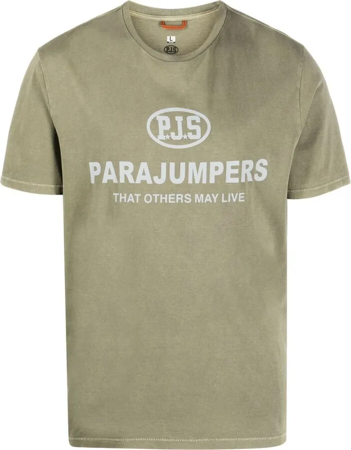 logo-print crew neck T-shirt