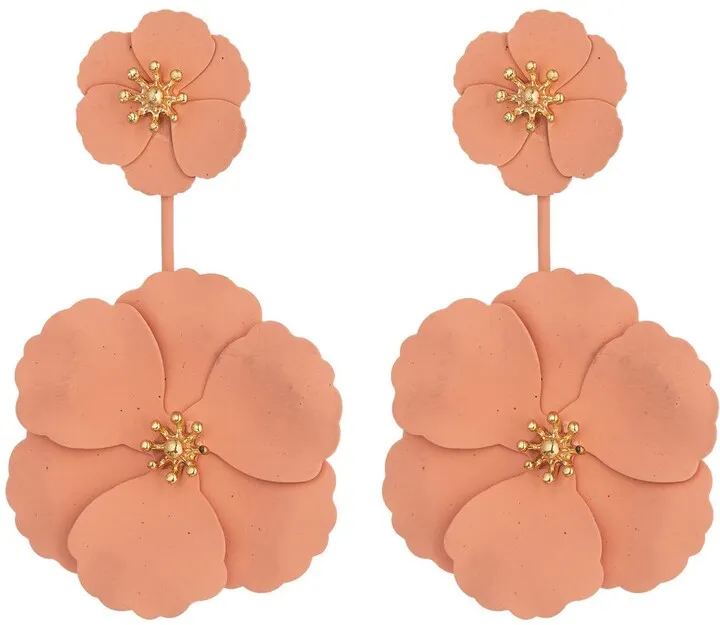 Daisy Floral Drop Earrings
