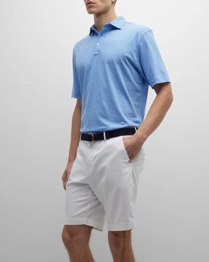 Men's Pilot Mill Halifax Stripe Polo Shirt