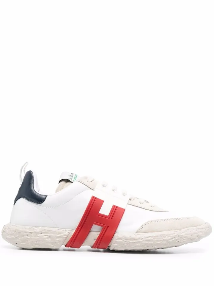3R H-logo low-top sneakers