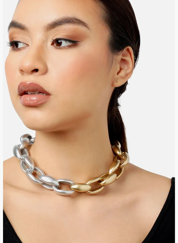 Gold Plated Party Designer Necklace For Women