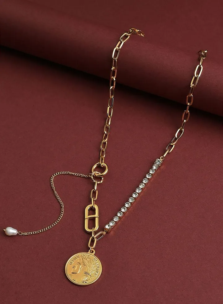 Gold Plated Designer Pendant