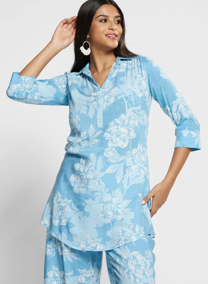 Floral print Kurti