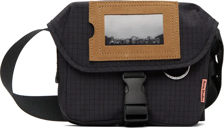 Acne Studios Black Mini Nylon Bag