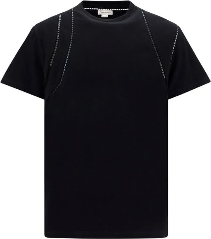 Alexander McQueen Short Sleeved Crewneck T-Shirt