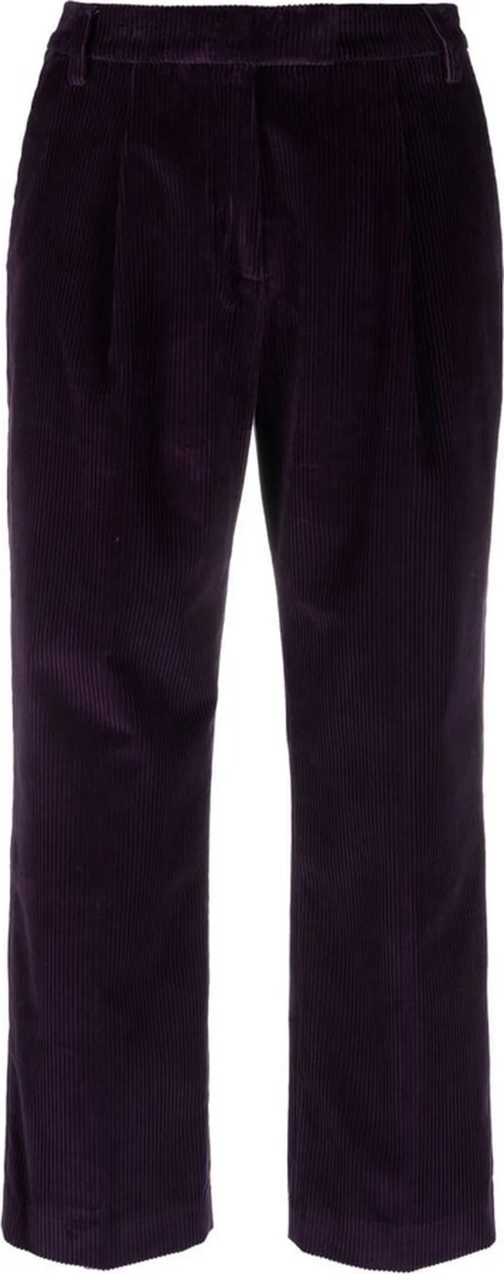 Cropped Corduroy Trousers