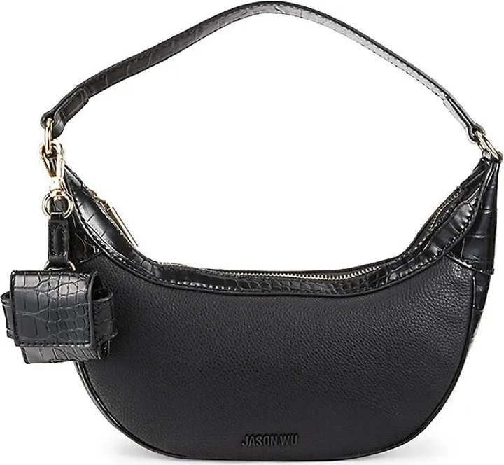 Ella Faux Leather Shoulder Bag