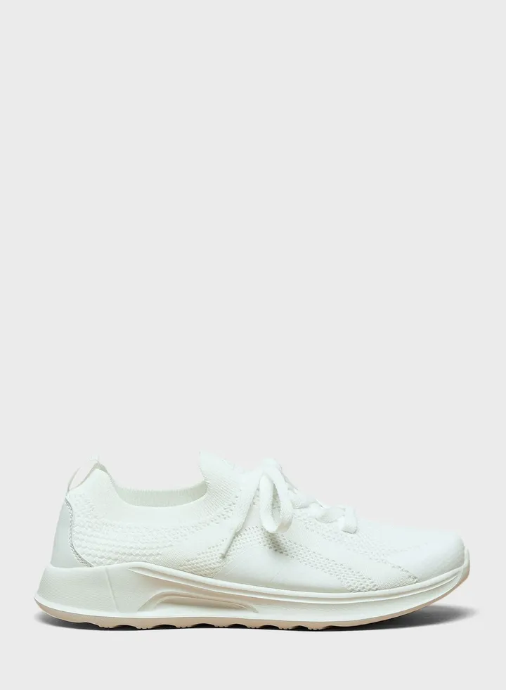 Lace Up Low Top Sneakers