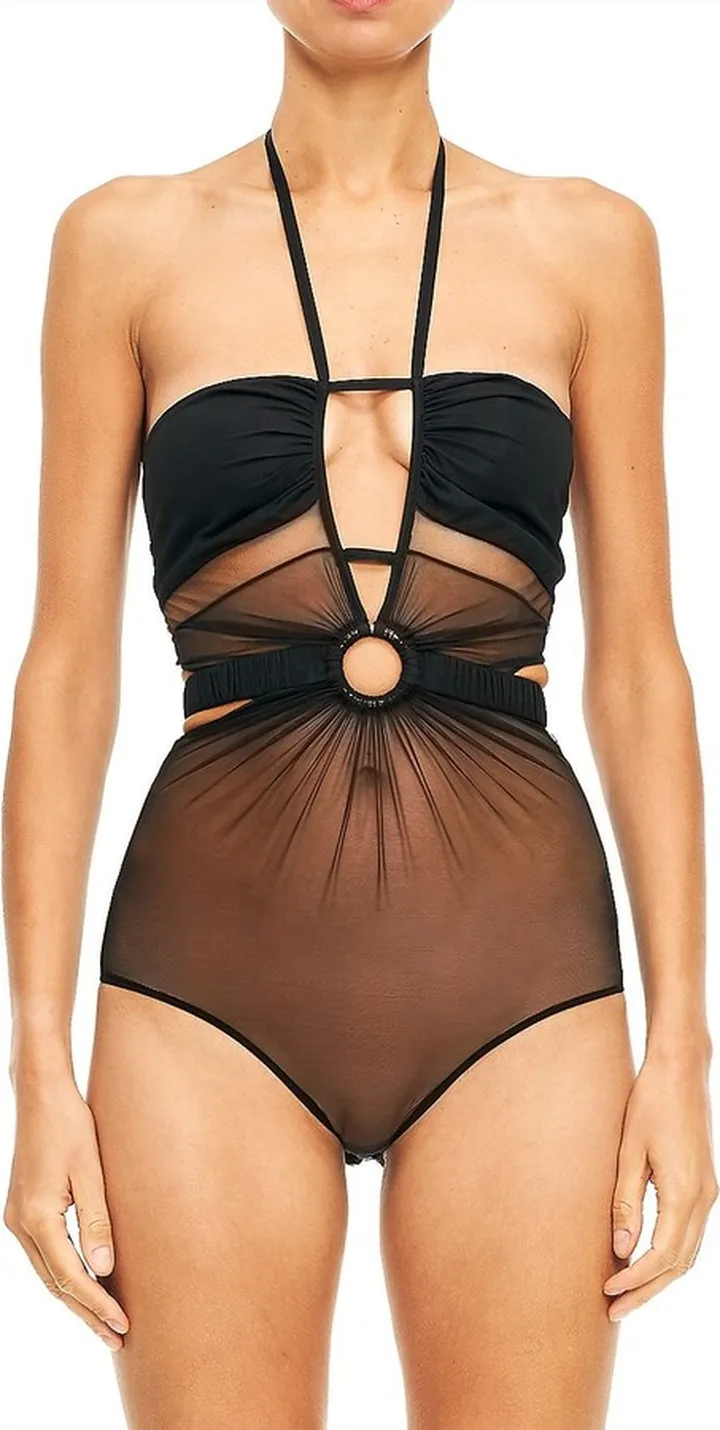 Sleeveless Cut-Out Bodysuit