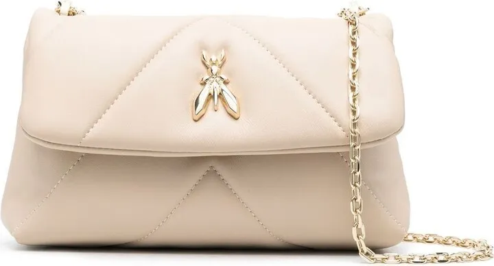 Fly padded shoulder bag