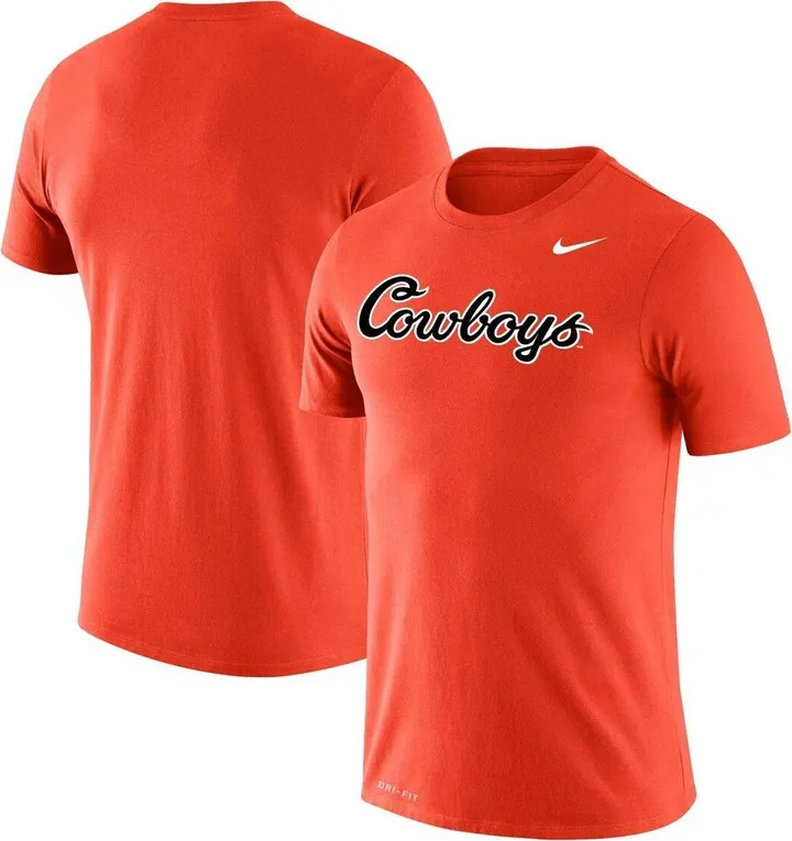 Men's Nike Orange Oklahoma State Cowboys Script Performance T-shirt