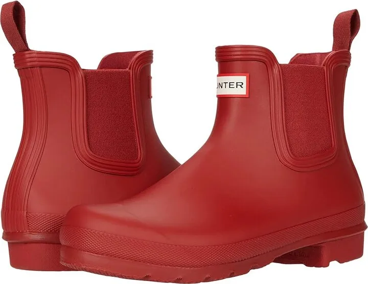 Hunter Original Chelsea (Military Red) Women's Shoes