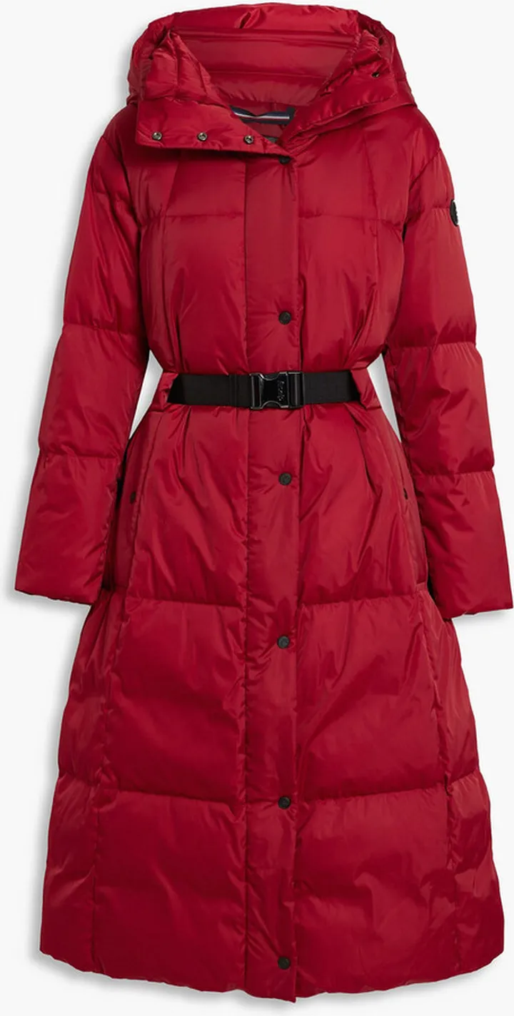 Odette quilted shell hooded down coat
