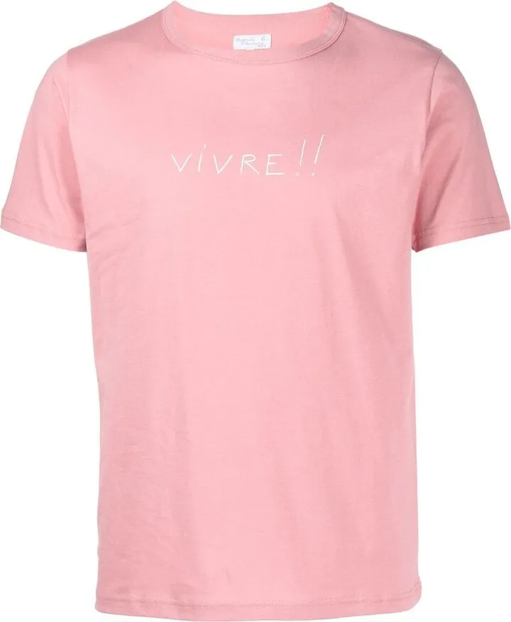 Vivre text-print T-shirt