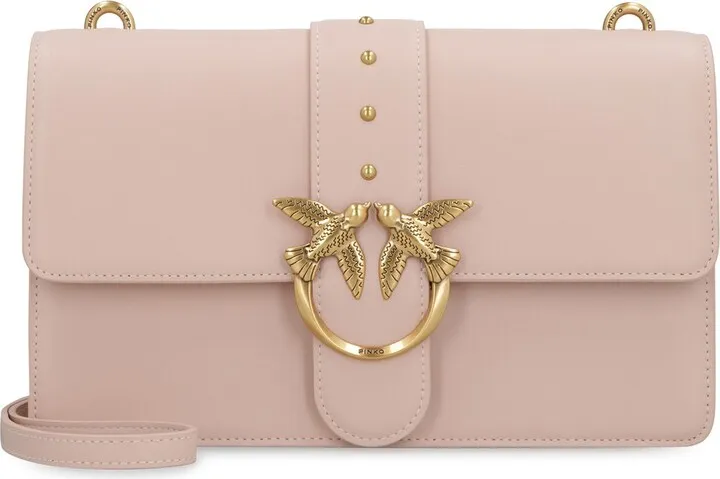 Pinko Love One Classic Logo Plaque Crossbody Bag