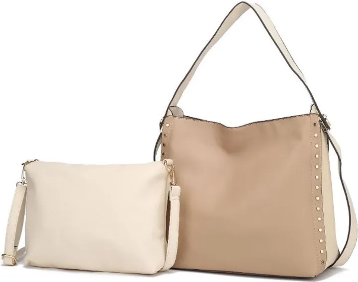 Kaia Vegan Leather Hobo Handbag