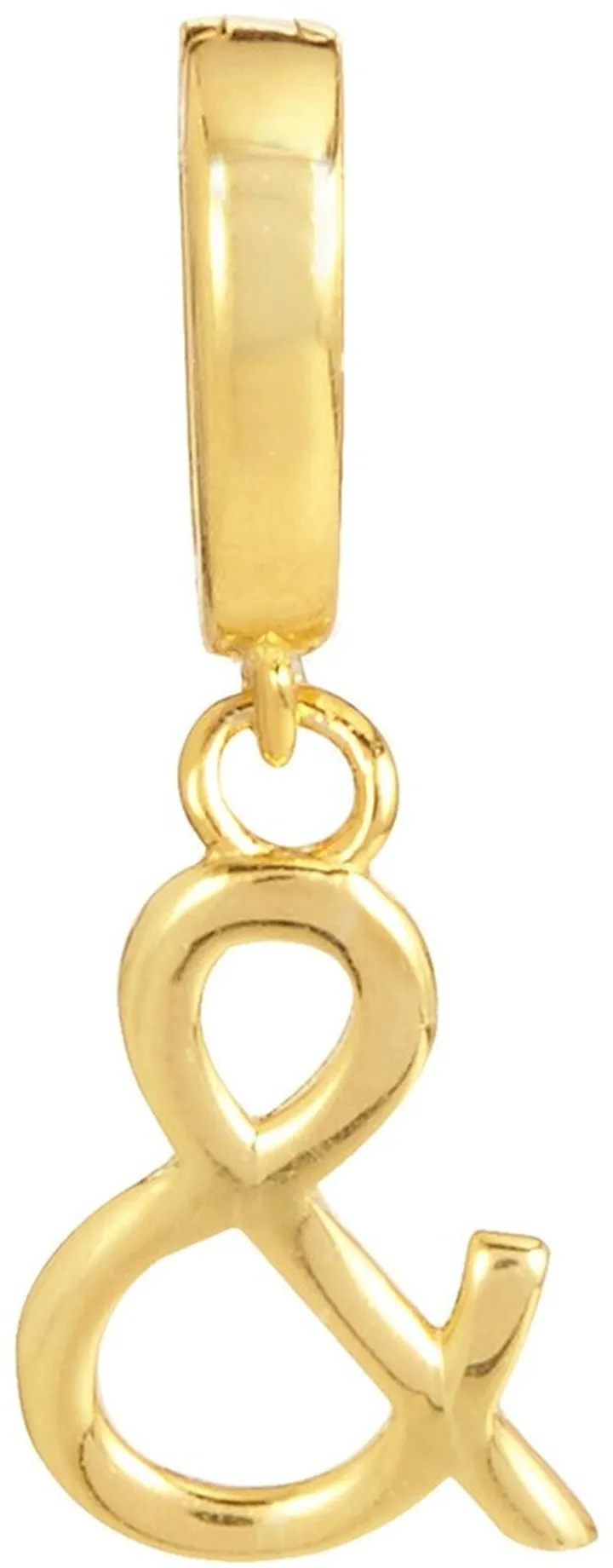 18K Yellow Gold Vermeil Ampersand Charm