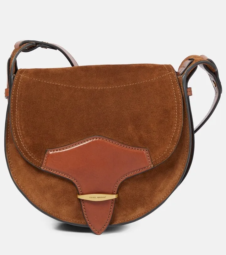 Botsy suede crossbody bag