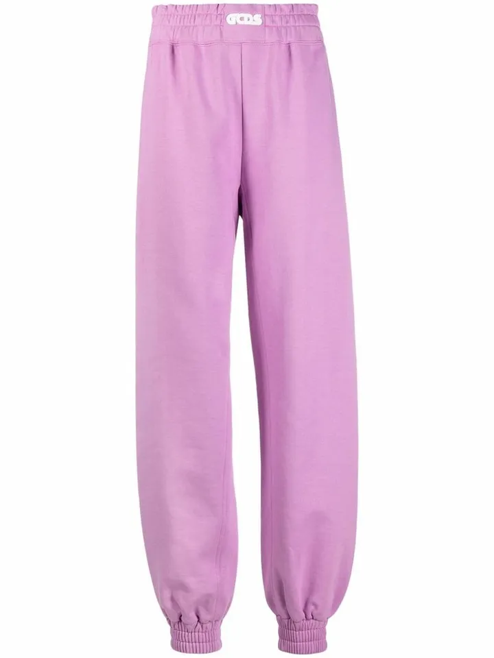 Slouchy Cotton Track Pants