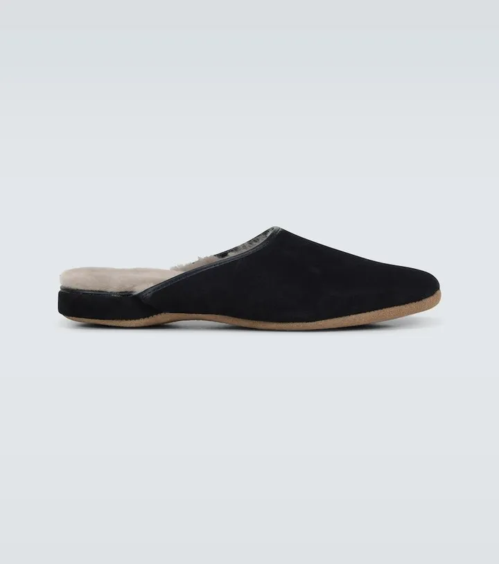 Douglas suede slippers