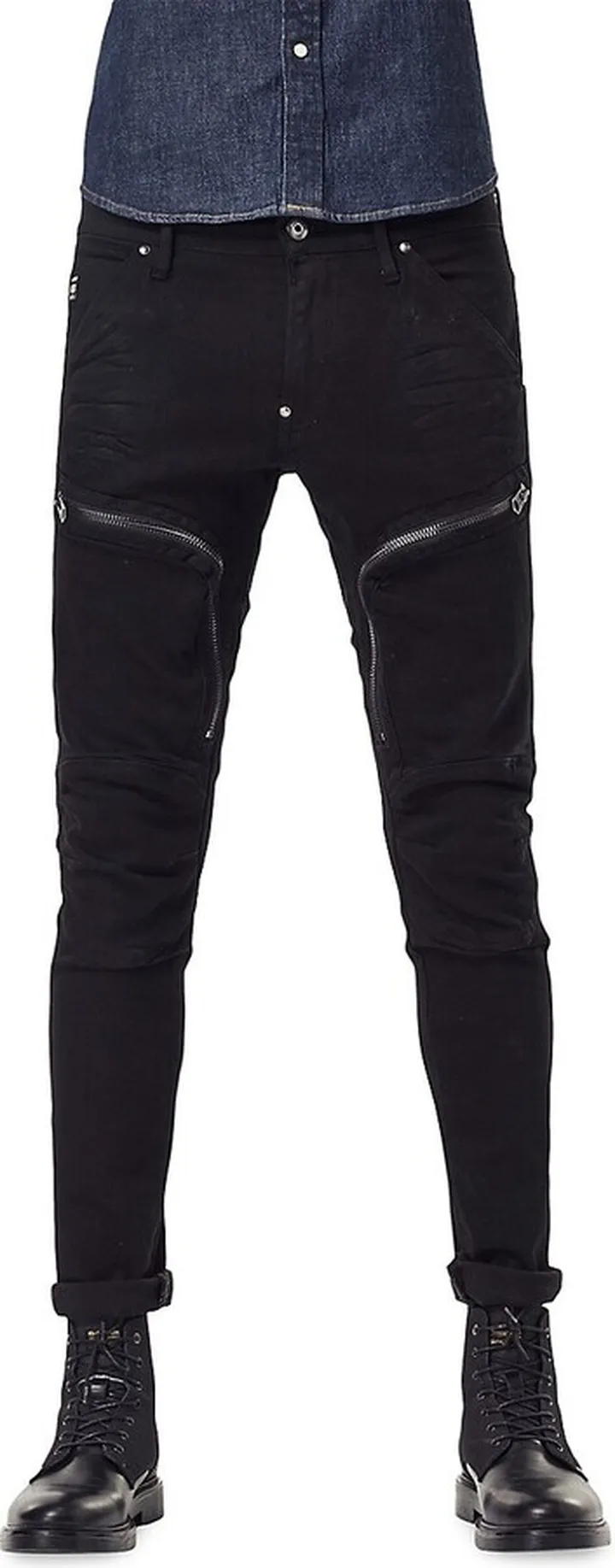 Air Defence Zip Skinny Jeans