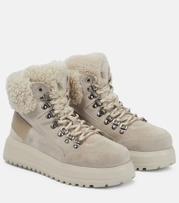 Antwerp suede hiking boots