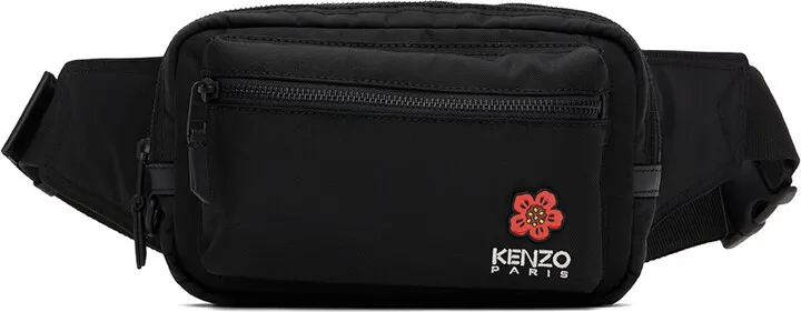 Kenzo Black Kenzo Paris Belt Bag