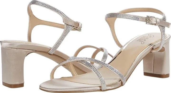 Jewel Badgley Mischka Omari II (Champagne) Women's Shoes