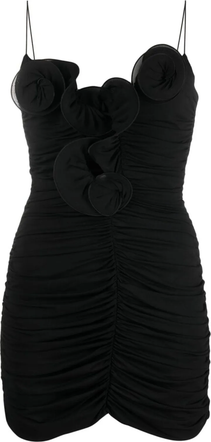 Flower decolte minidress