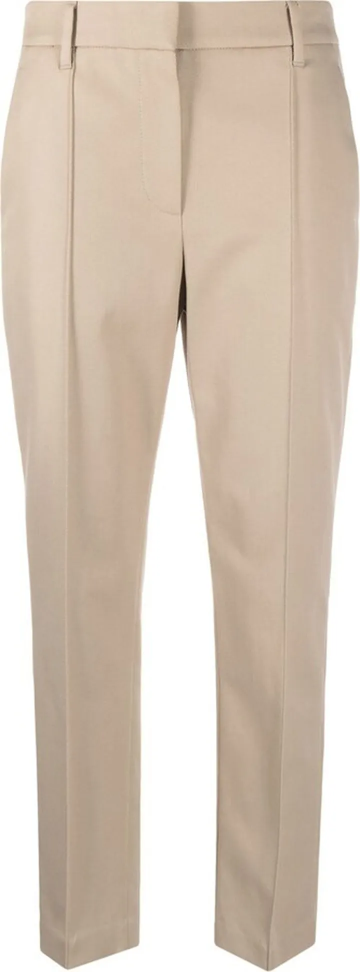 BRUNELLO CUCINELLI- Cotton Trousers