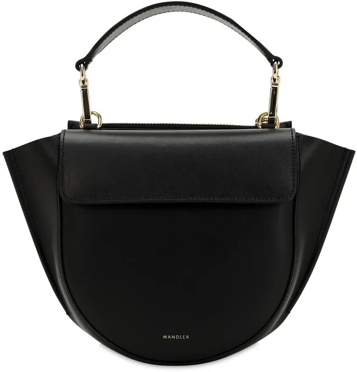 Mini Hortensia smooth leather bag