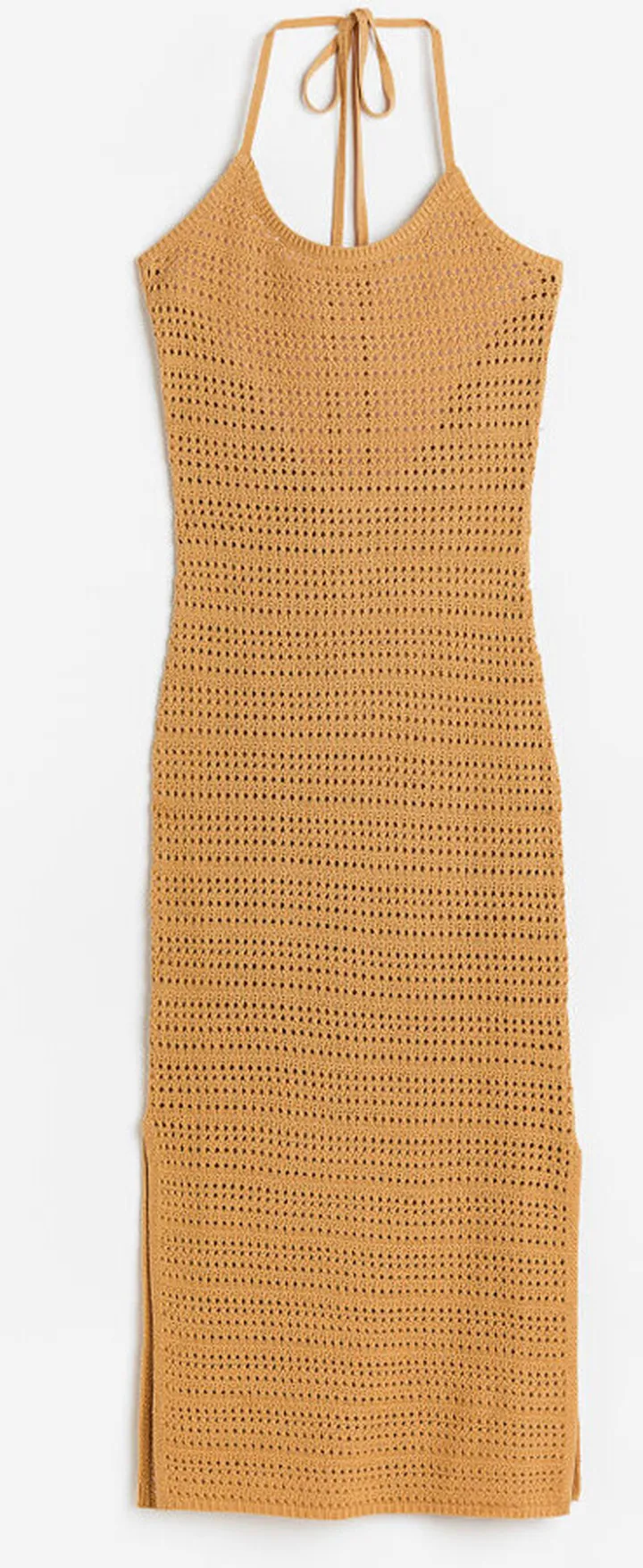 Crochet-look Dress