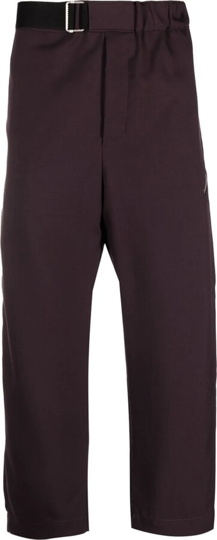 Regs tapered-leg cropped trousers