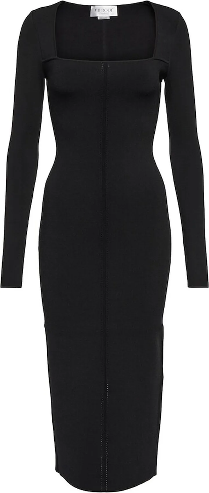 Knitted bodycon midi dress