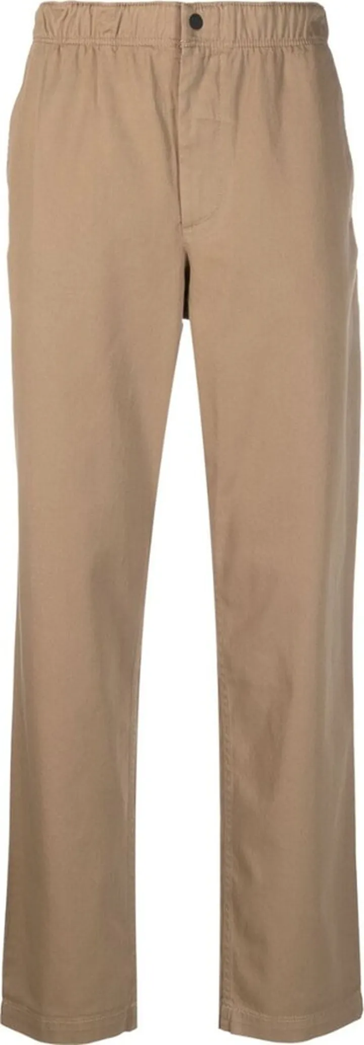 Mid-Rise Straight-Leg Trousers