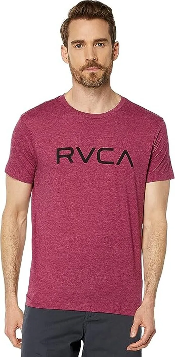 RVCA Big RVCA Short Sleeve Tee (Cactus Rose) Men's T Shirt